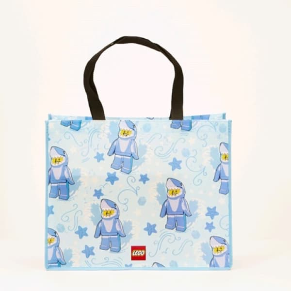Shark Suit Guy Tote Bag LEGO Bags, Totes, & Luggage set (#757894515768-1, 2024)