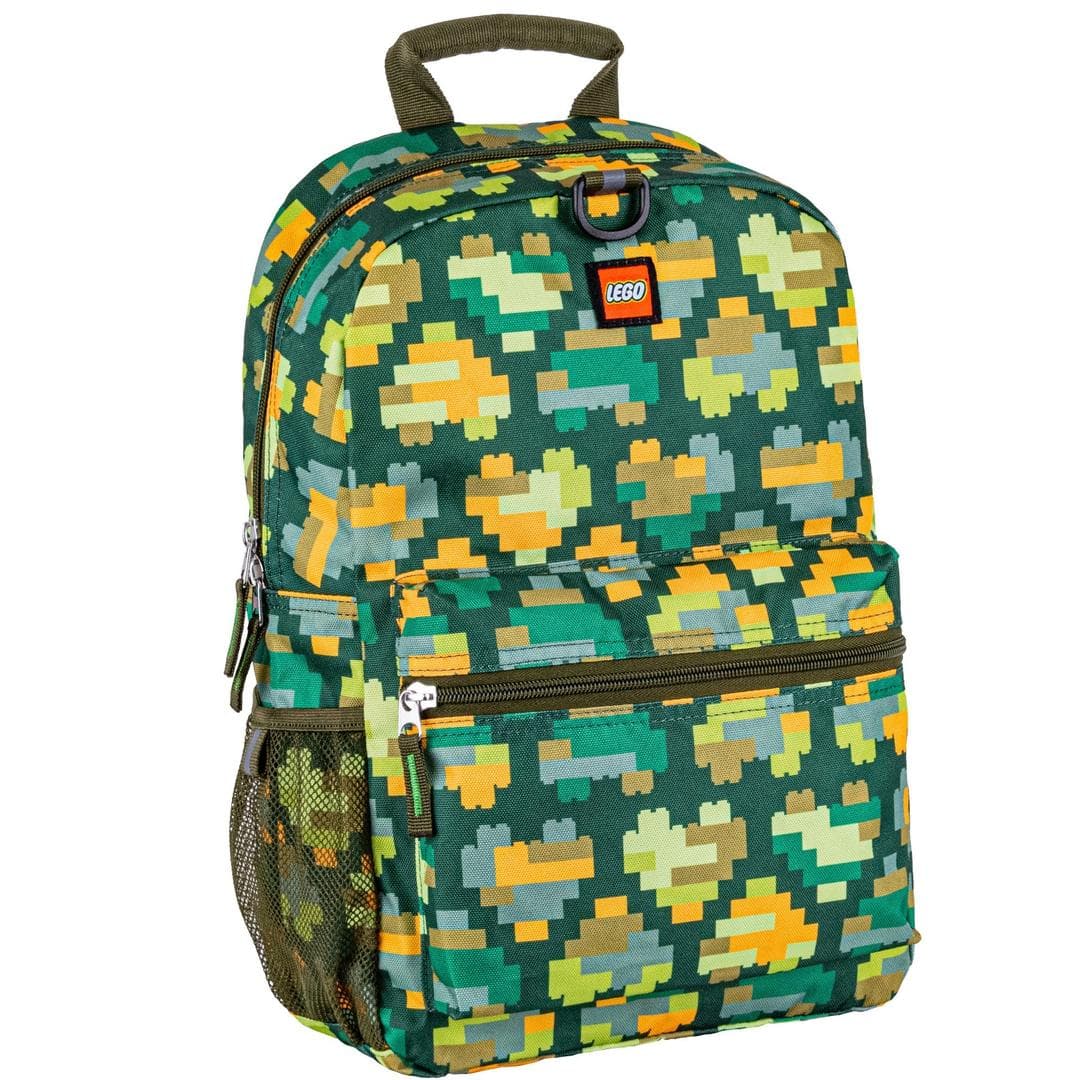 Camo Bricks Hearts Backpack LEGO Bags, Totes, & Luggage set (#757894515898-1, 2023)