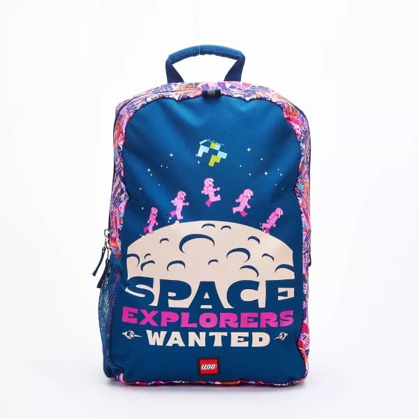 Space Explorers Wanted Backpack LEGO Bags, Totes, & Luggage set (#757894516406-1, 2024)