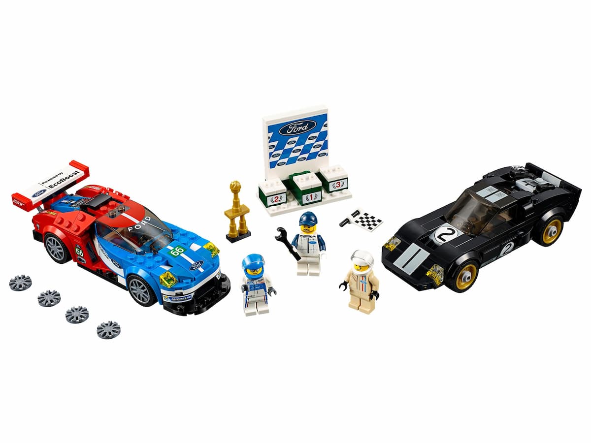 2016 Ford GT & 1966 Ford GT40 LEGO set (#75881-1)