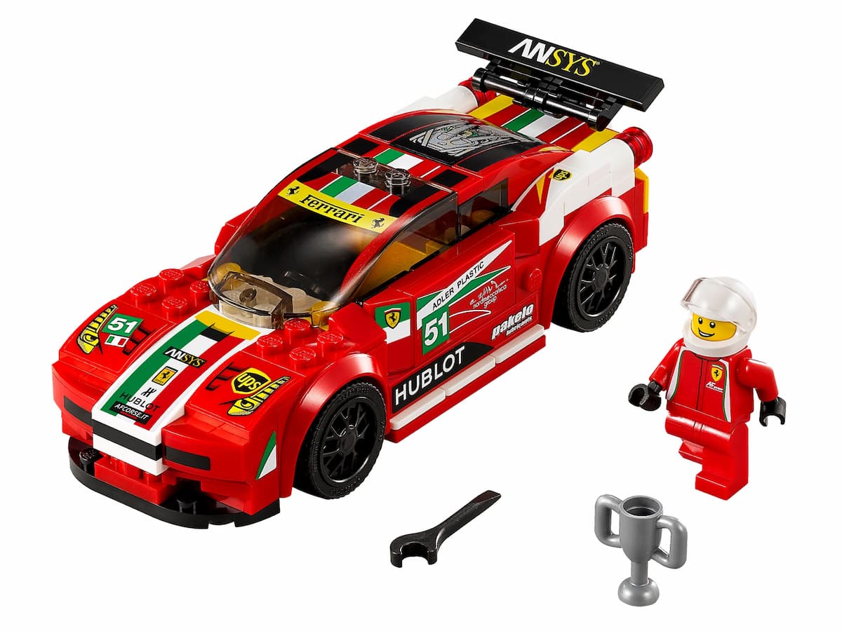 458 Italia GT2 LEGO set (#75908-1)