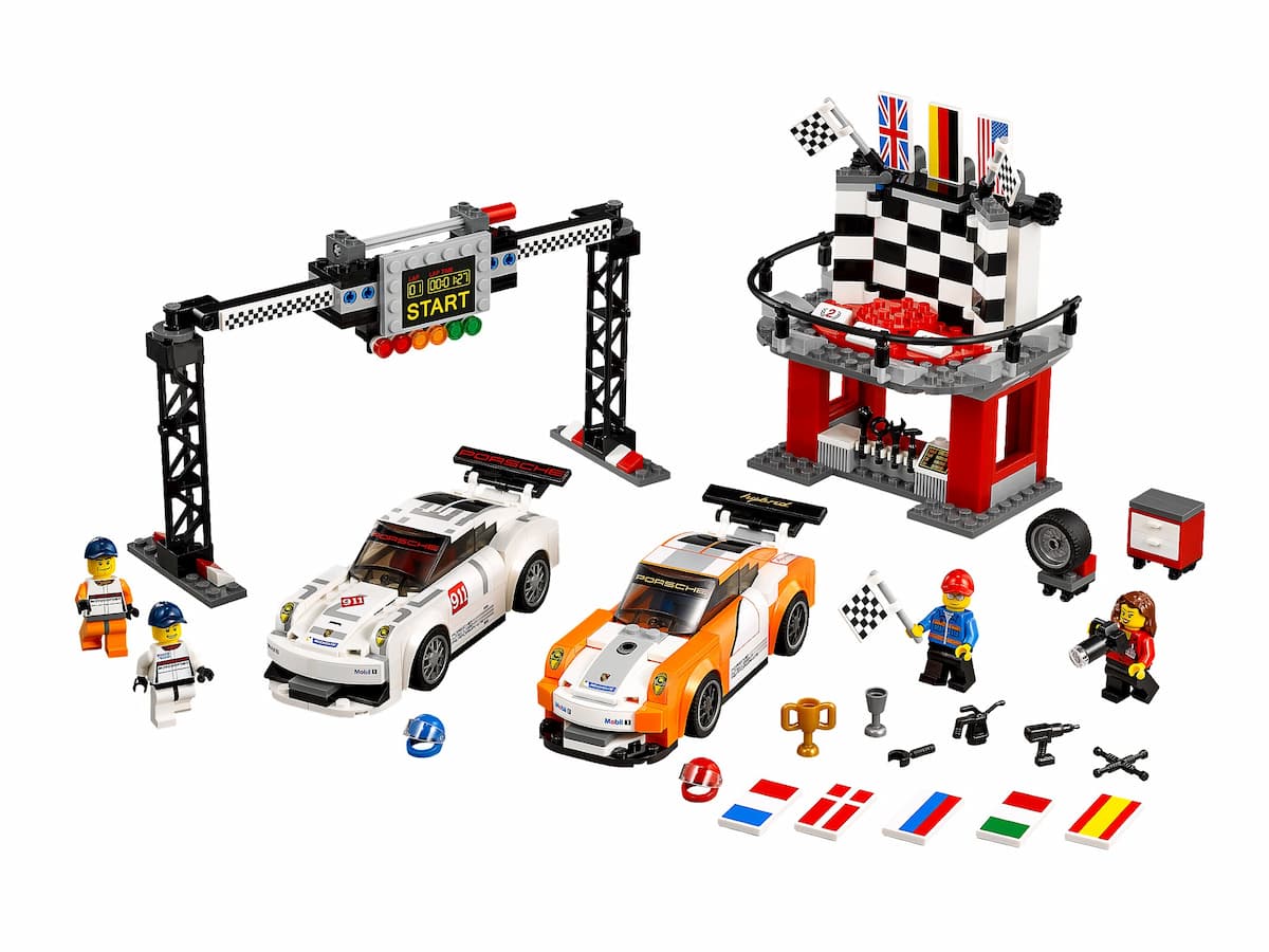 Porsche 911 GT Finish Line LEGO set (#75912-1)