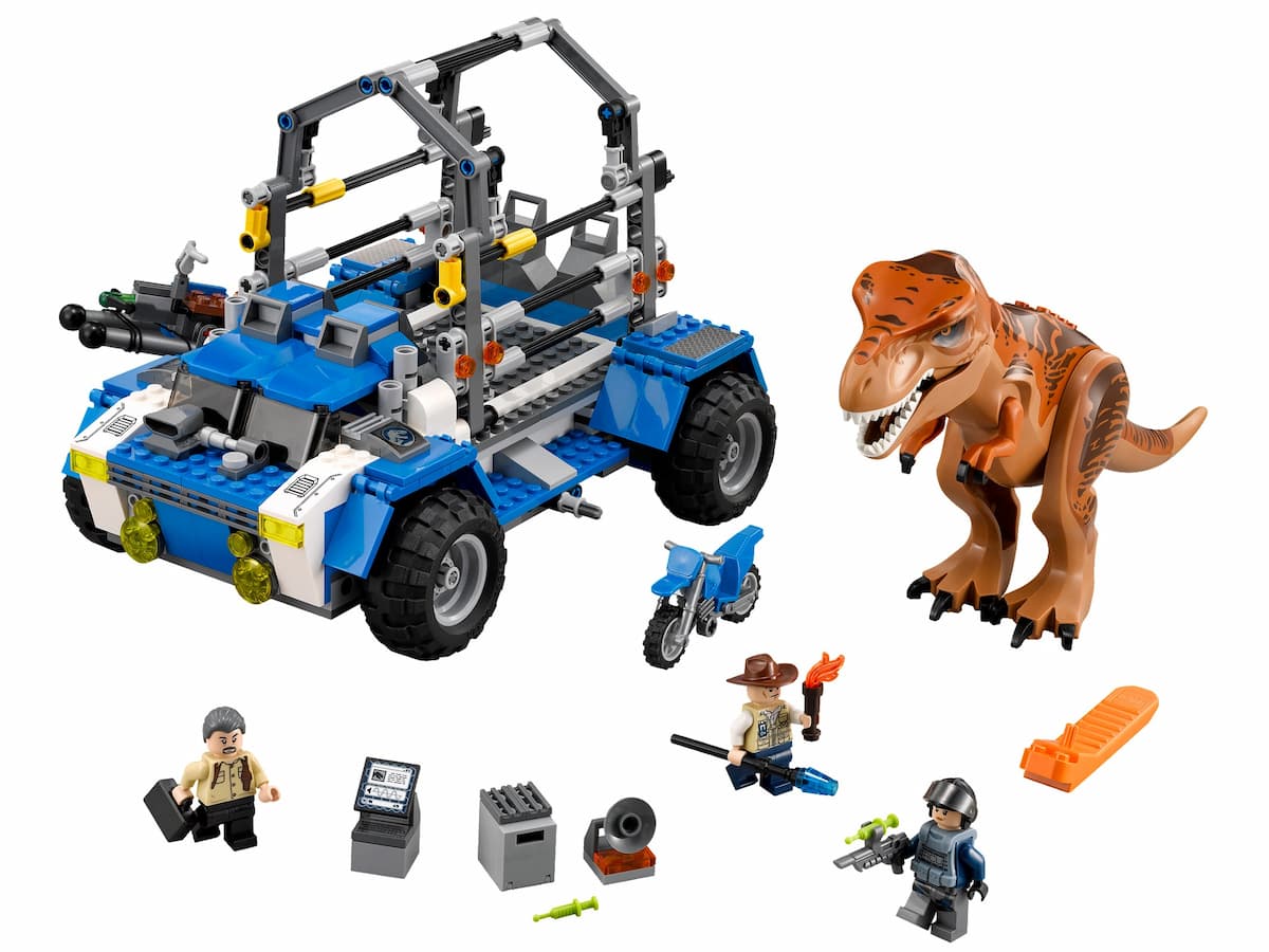 T. rex Tracker LEGO set (#75918-1)