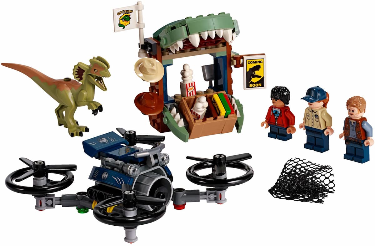 Dilophosaurus on the Loose LEGO set (#75934-1)