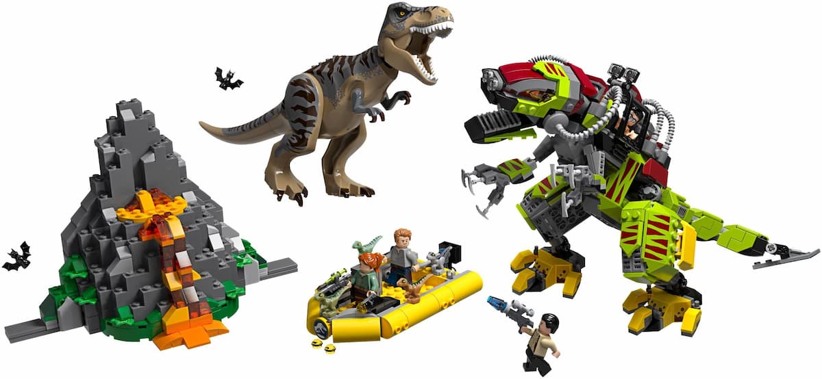 T. rex vs Dino-Mech Battle LEGO set (#75938-1)