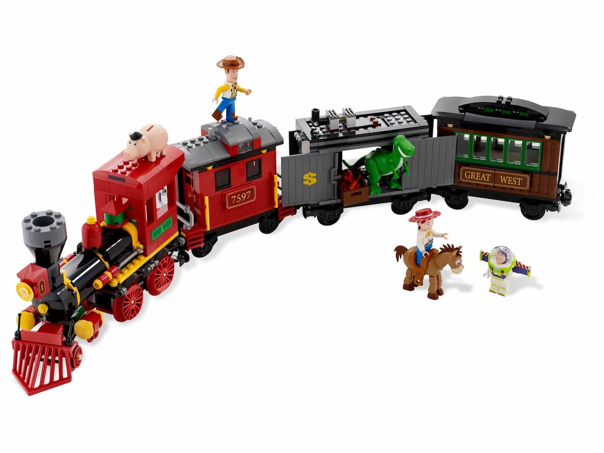 Western Train Chase LEGO set (#7597-1)