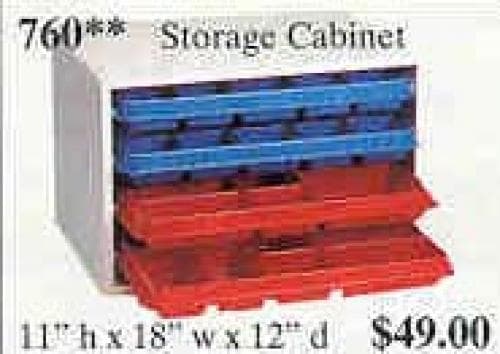 Storage Cabinet LEGO set (#760-1)
