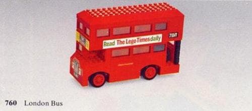 London Bus LEGO set (#760-2)