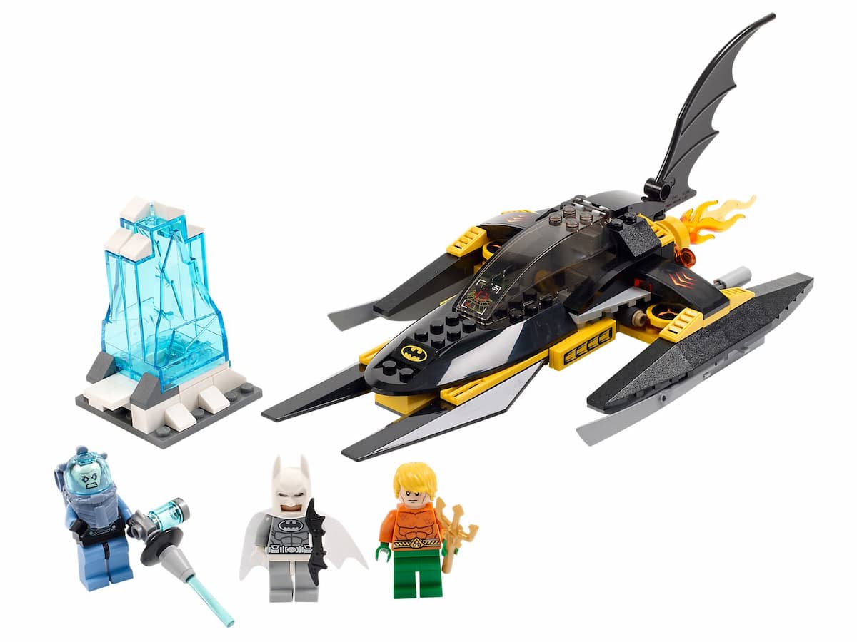 Arctic Batman vs. Mr. Freeze: Aquaman on Ice LEGO set (#76000-1)