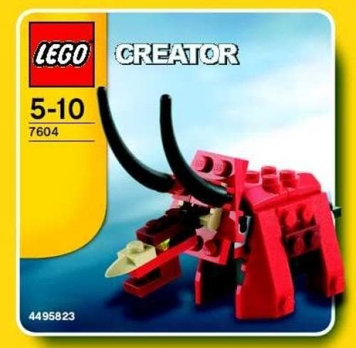 Triceratops LEGO set (#7604-1)