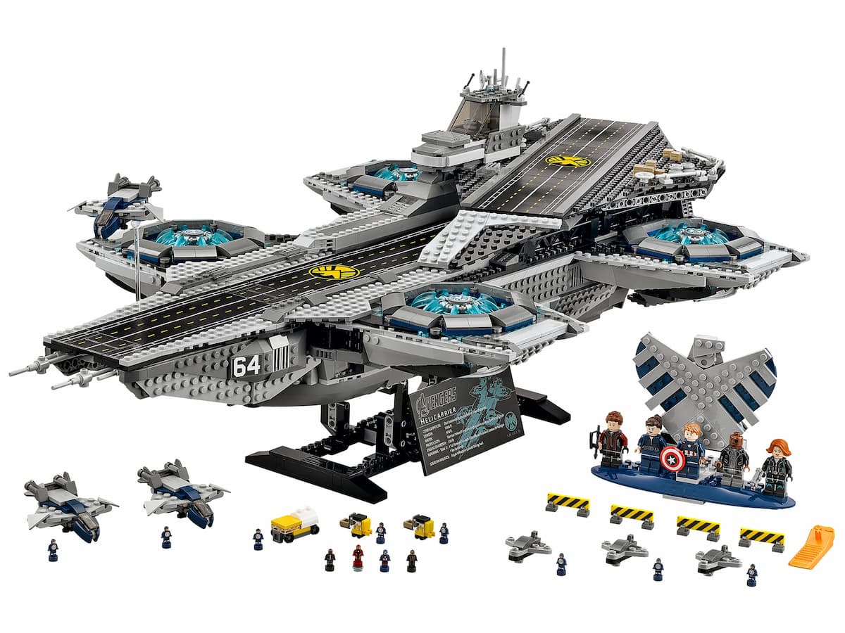 The SHIELD Helicarrier LEGO set (#76042-1)