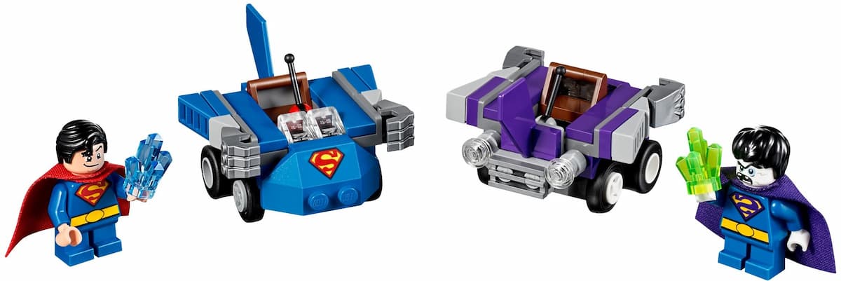 Mighty Micros: Superman vs. Bizarro LEGO set (#76068-1)
