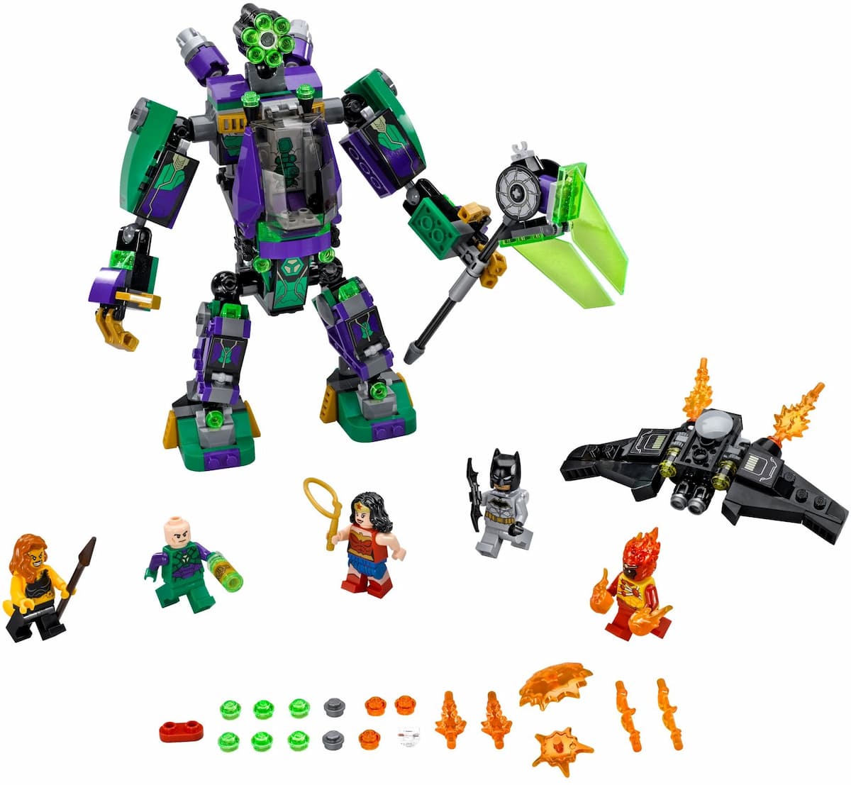 Lex Luthor Mech Takedown LEGO set (#76097-1)