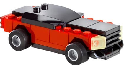 Muscle Car LEGO set (#7612-1)