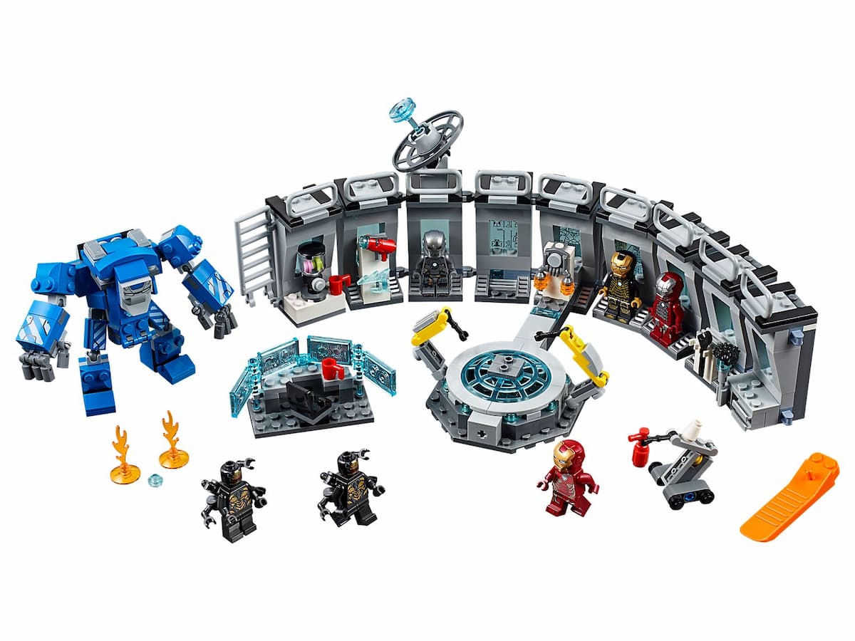 Iron Man Hall of Armor LEGO set (#76125-1)