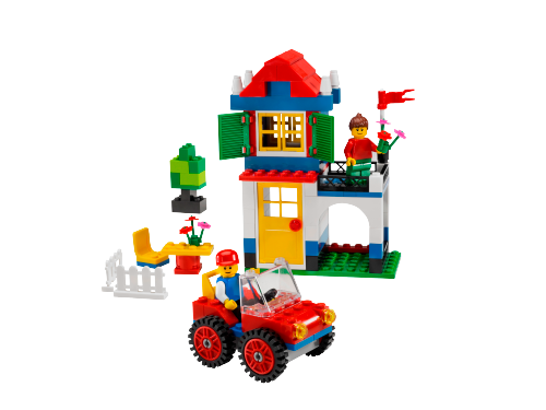 Basic Blue Bucket LEGO set (#7615-1)