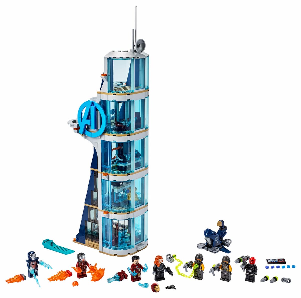 Avengers Tower Battle LEGO set (#76166-1)