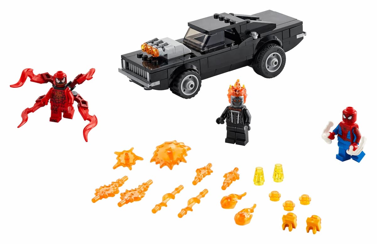 Spider-Man and Ghost Rider vs. Carnage LEGO set (#76173-1)