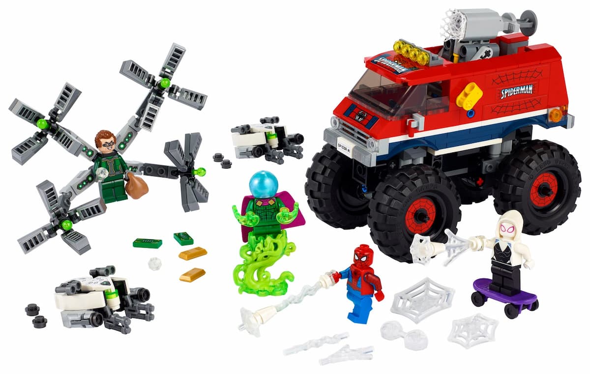 Spider-Man's Monster Truck vs. Mysterio LEGO set (#76174-1)
