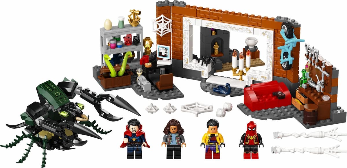 Spider-Man at the Sanctum Workshop LEGO set (#76185-1)