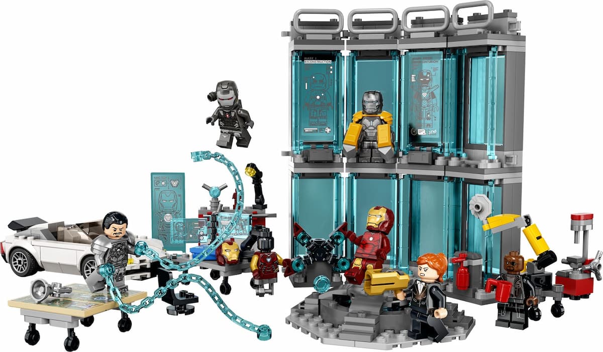 Iron Man Armory LEGO set (#76216-1)