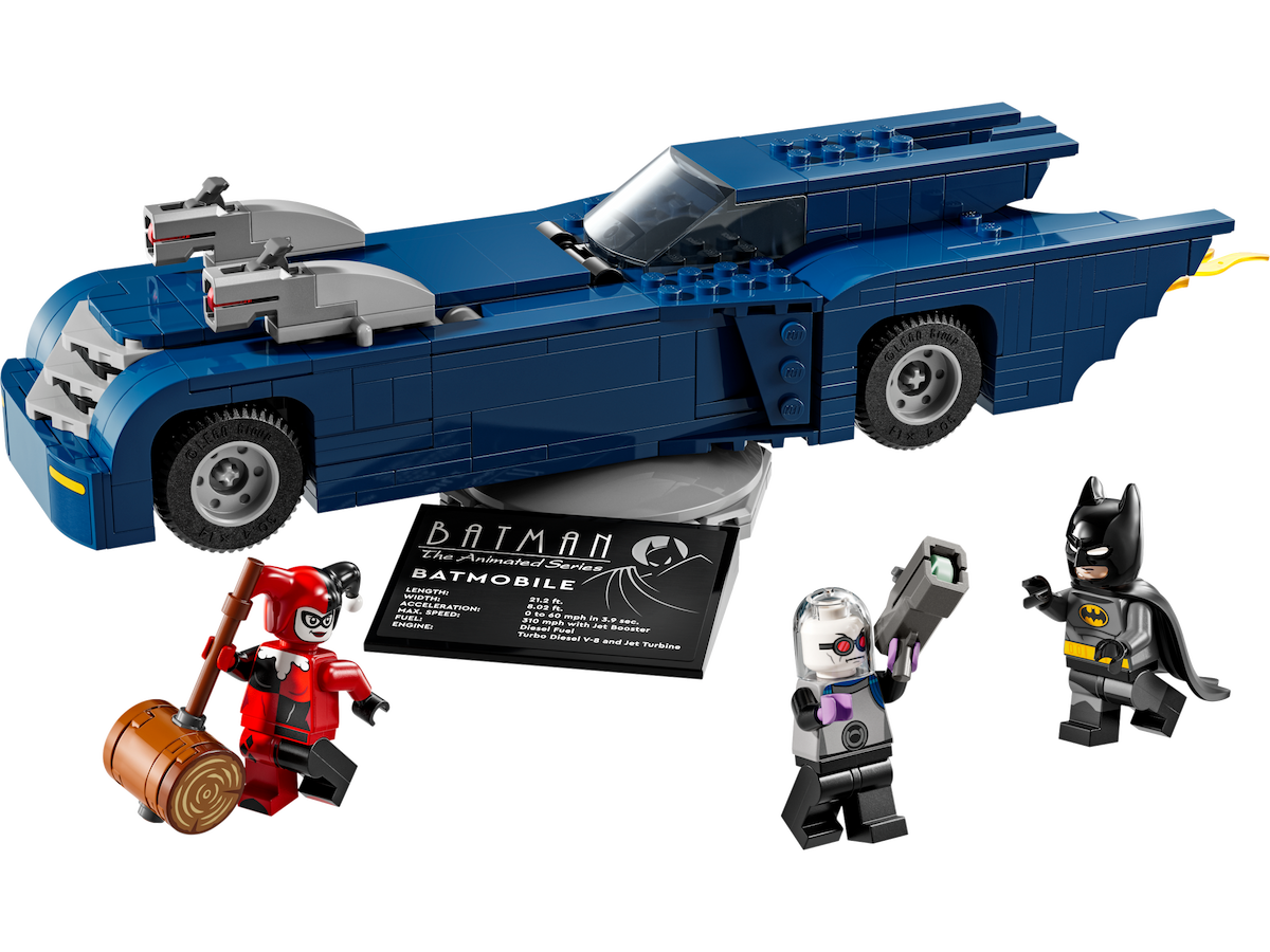 Batman with the Batmobile vs Harley Quinn and Mr. Freeze LEGO set (#76274-1)