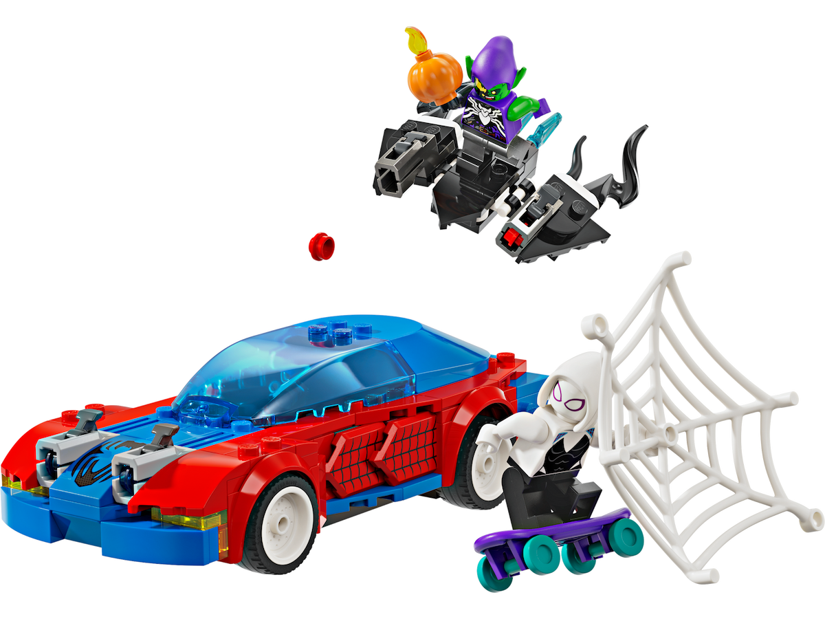 Spider-Man Race Car & Venom Green Goblin LEGO set (#76279-1)