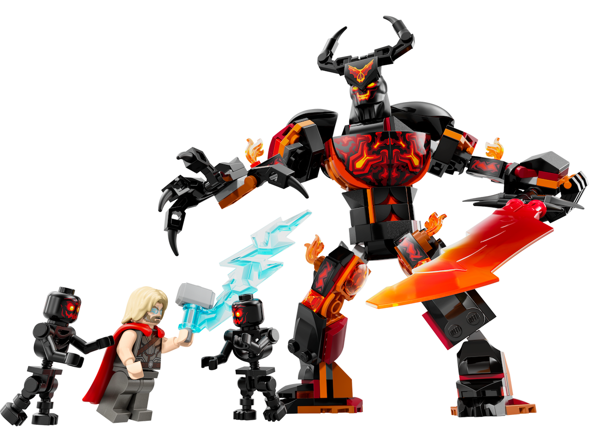 Thor vs. Surtur Construction Figure LEGO set (#76289-1)