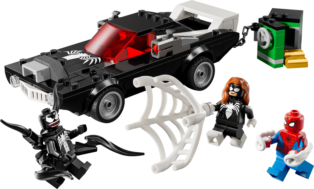 Spider-Man vs. Venom Muscle Car LEGO set (#76309-1)