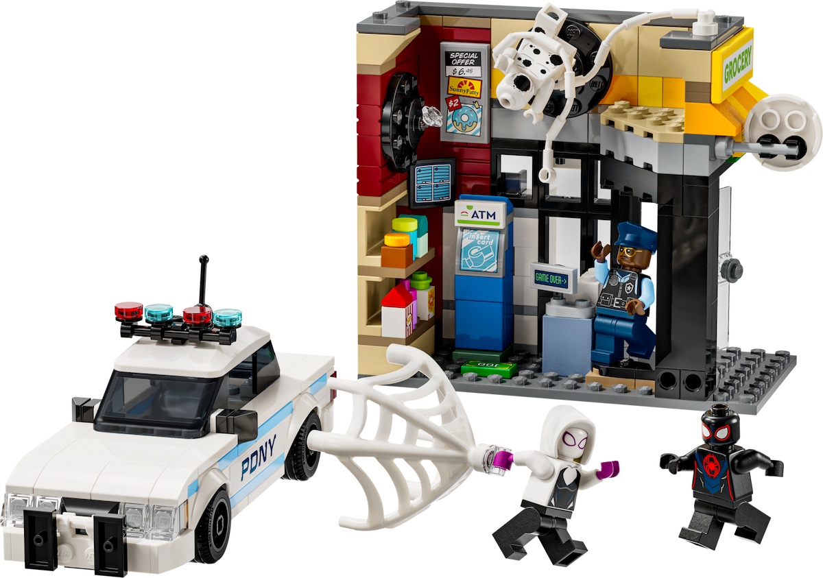 Miles Morales vs. the Spot LEGO set (#76311-1)