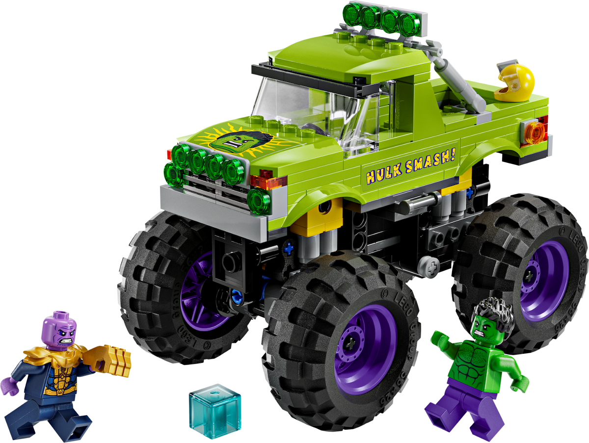 The Hulk Truck vs. Thanos LEGO set (#76312-1)