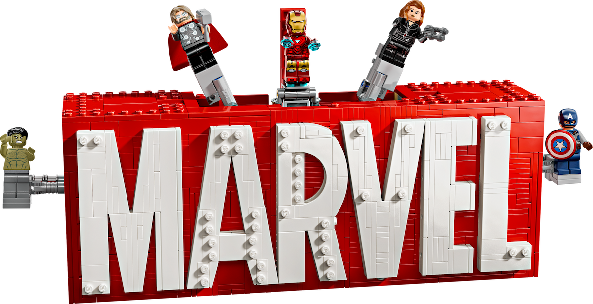 MARVEL Logo LEGO set (#76313-1)