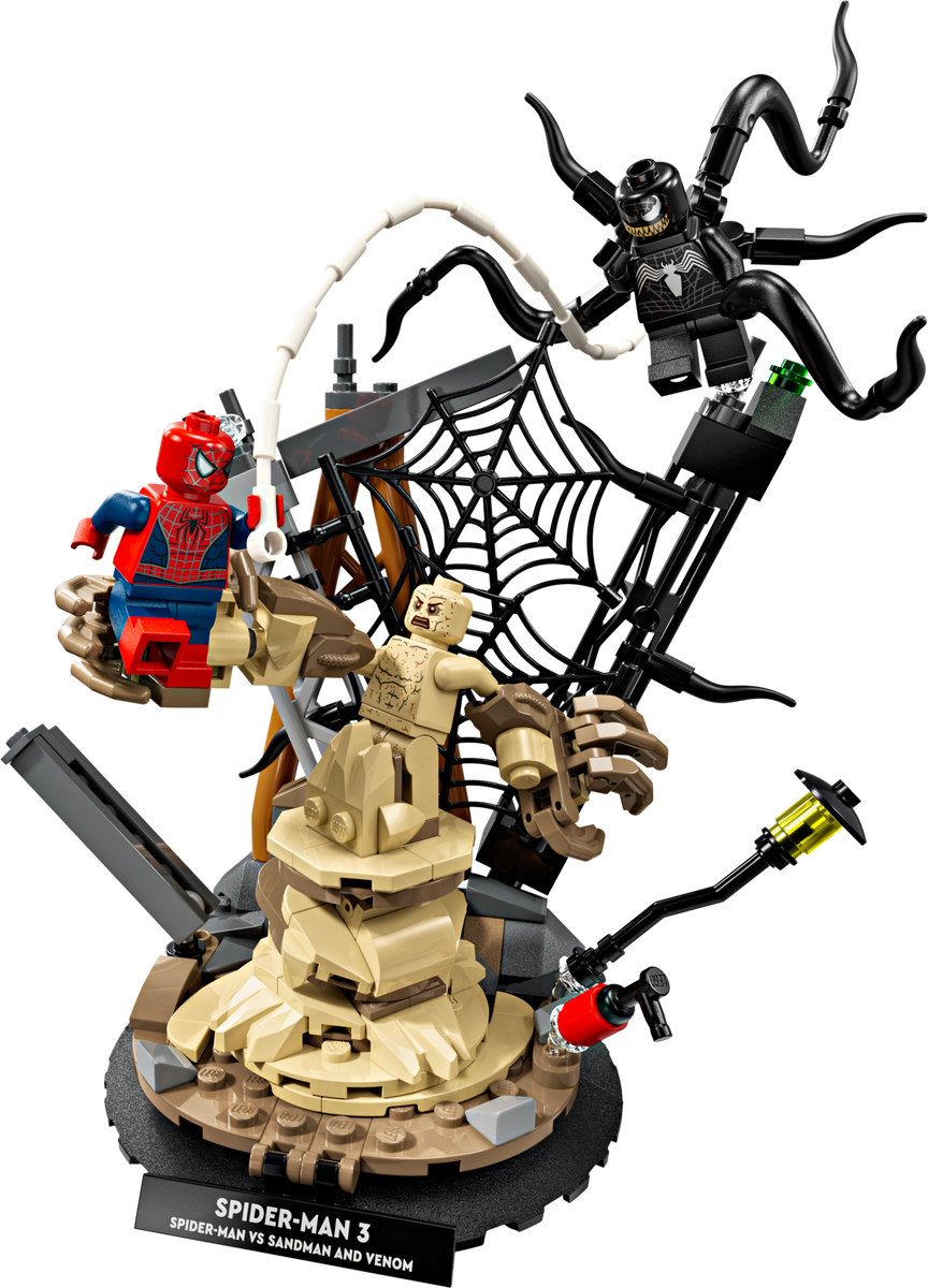 Epic Battle: Spider-Man vs. Sandman LEGO set (#76334-1)