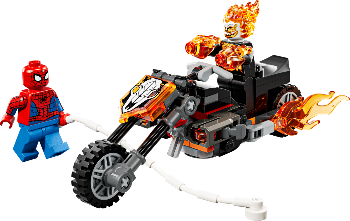 Spider-Man vs. Ghost Rider Motorcycle LEGO set (#76335-1)