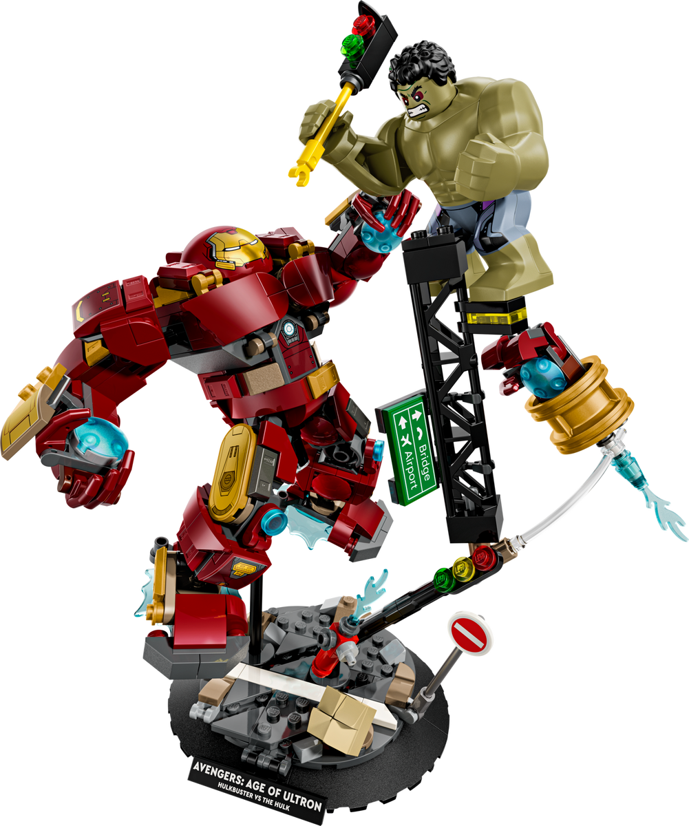 Epic Battle: Hulkbuster vs. The Hulk LEGO set (#76343-1)