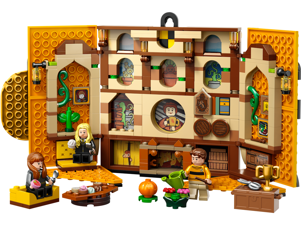 Hufflepuff House Banner LEGO set (#76412-1)