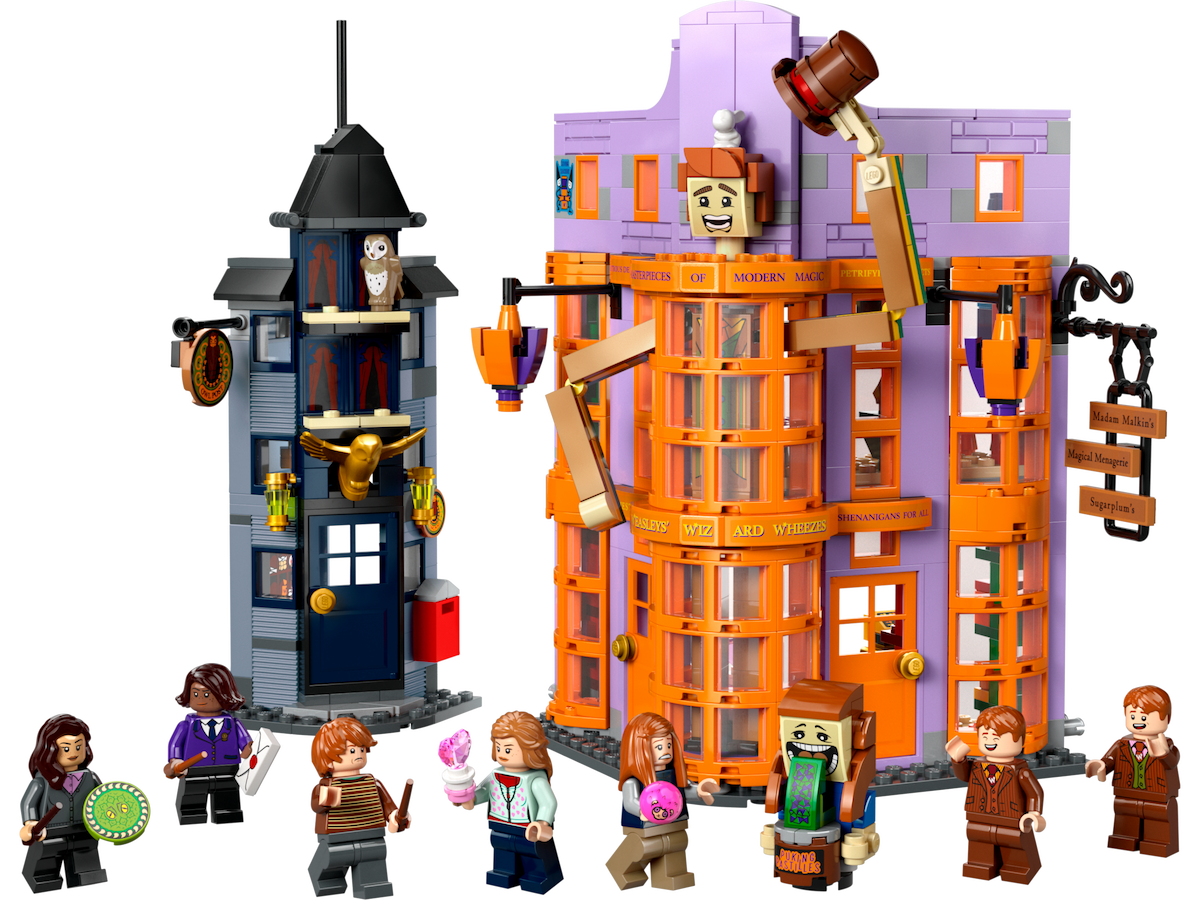 Diagon Alley Weasleys' Wizard Wheezes LEGO set (#76422-1)