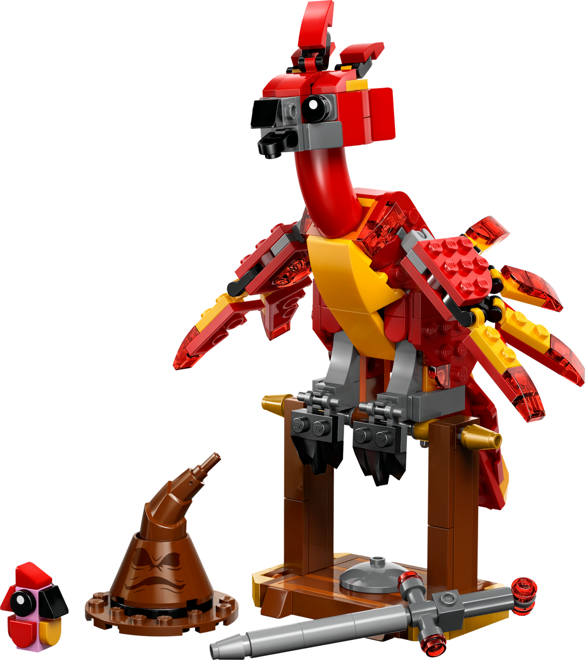 Fawkes: Dumbledore's Phoenix LEGO set (#76448-1)