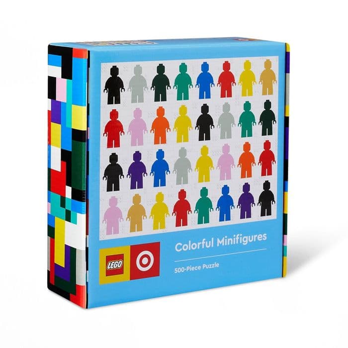 Colorful Minifigures Jigsaw Puzzle LEGO set (#765145122672-1)