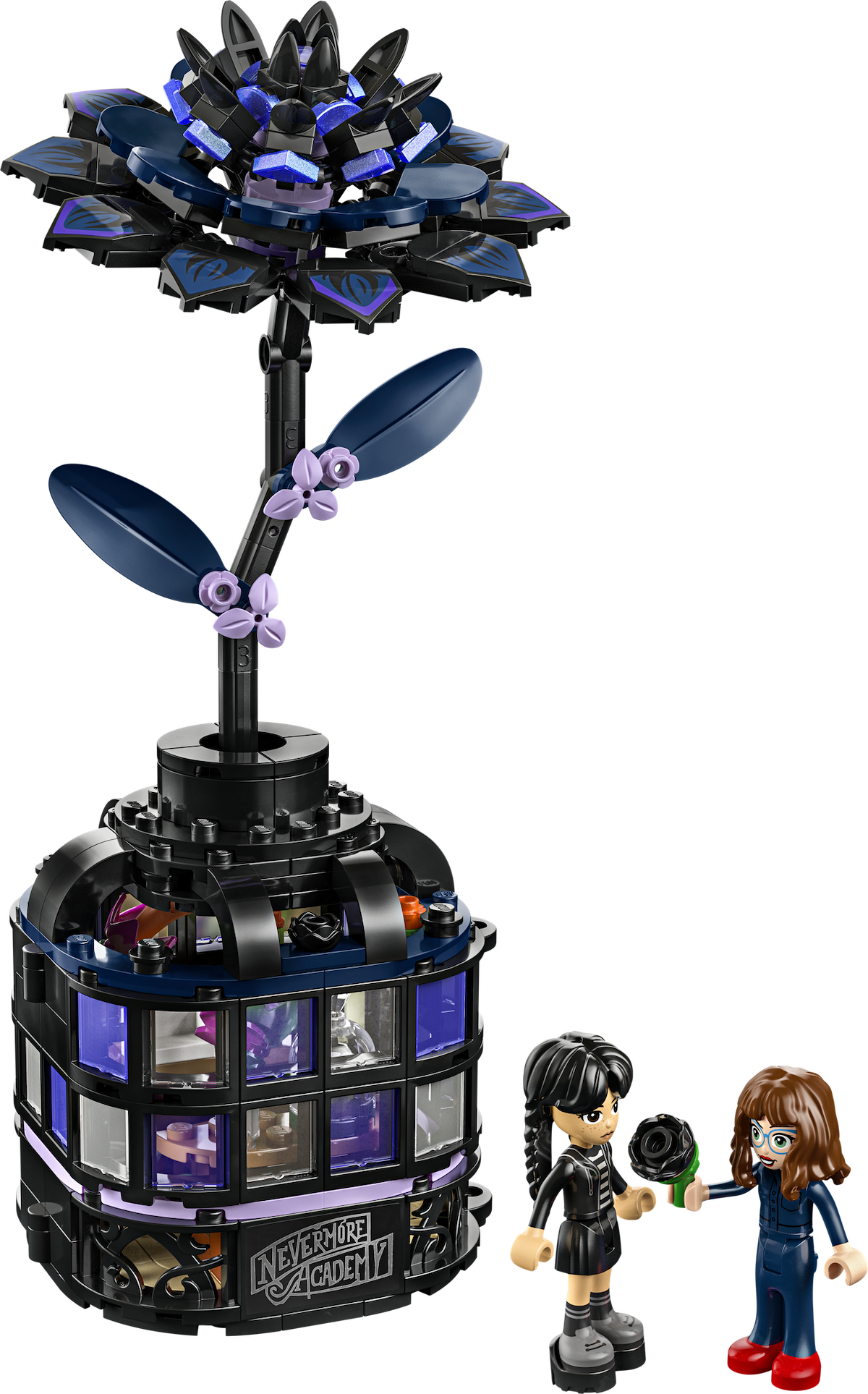 Black Dahlia Flower LEGO set (#76784-1)