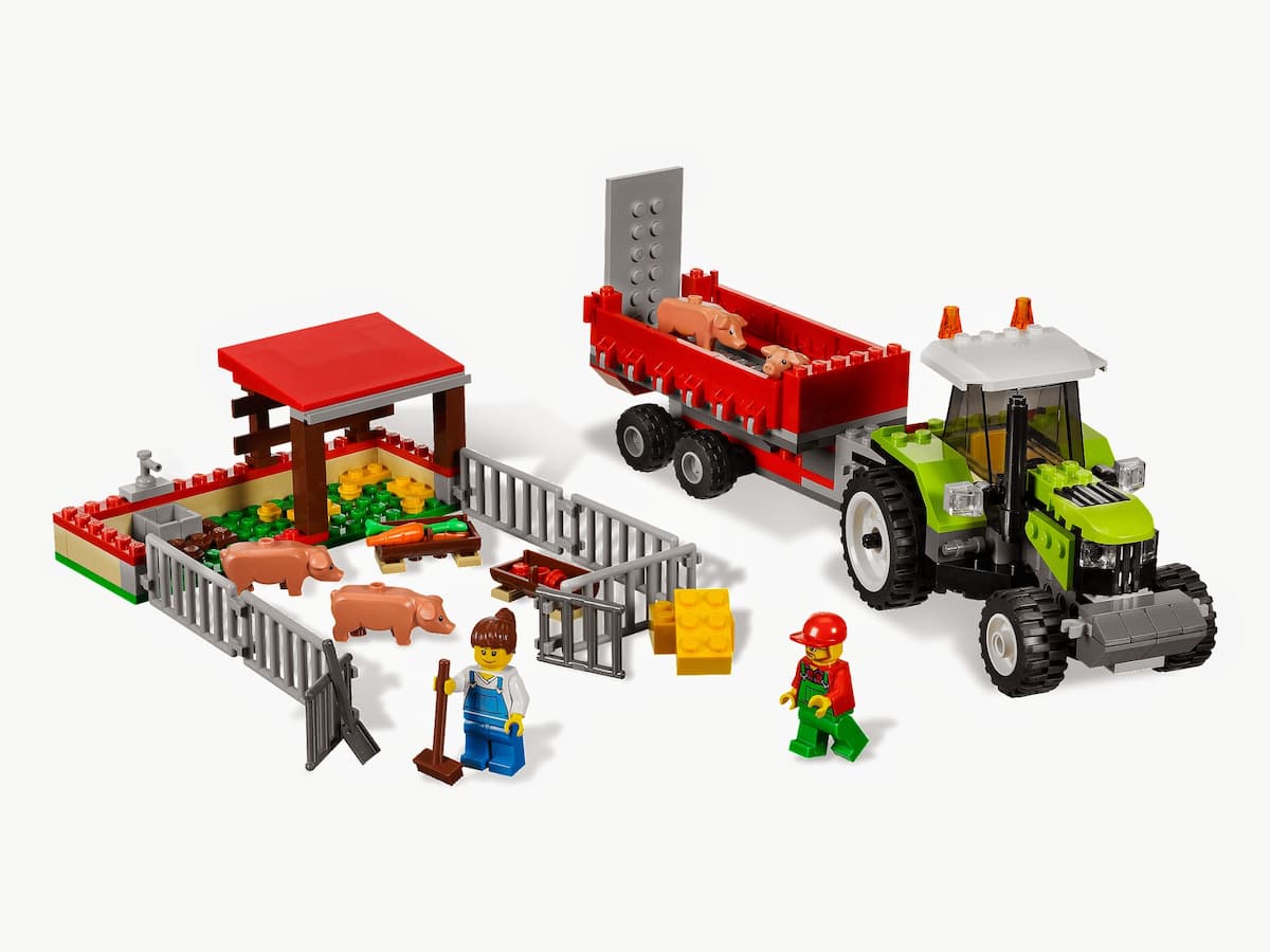 Pig Farm & Tractor LEGO set (#7684-1)