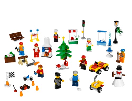 City Advent Calendar 2009 LEGO set (#7687-1)