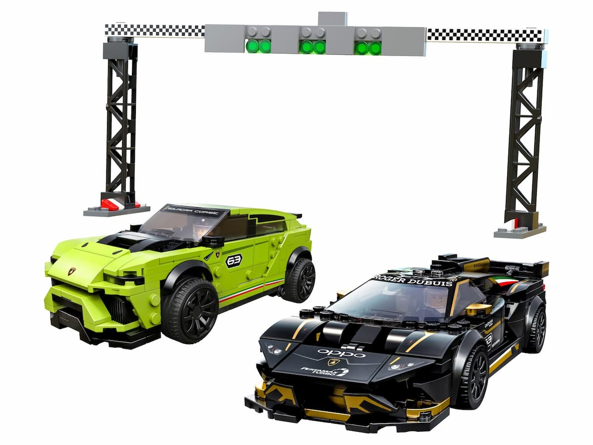 Lamborghini Urus ST-X & Lamborghini Huracán Super Trofeo EVO LEGO set (#76899-1)