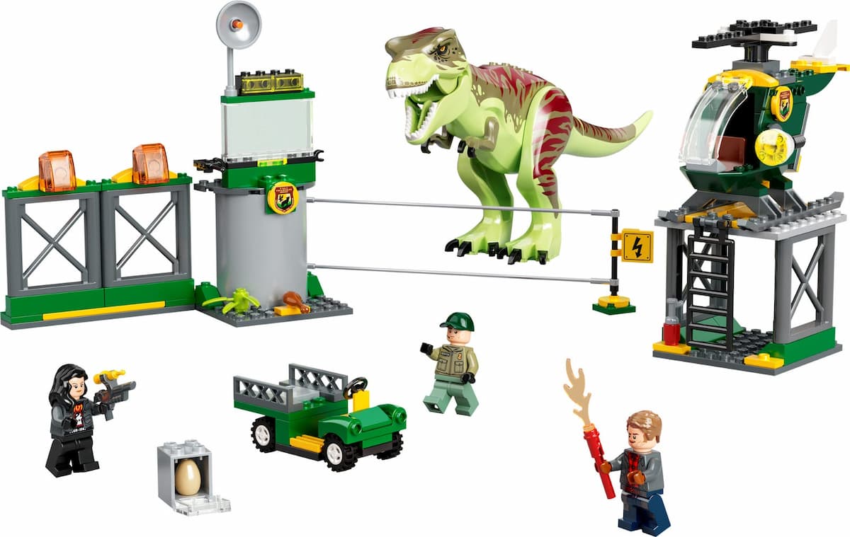 T. rex Dinosaur Breakout LEGO set (#76944-1)