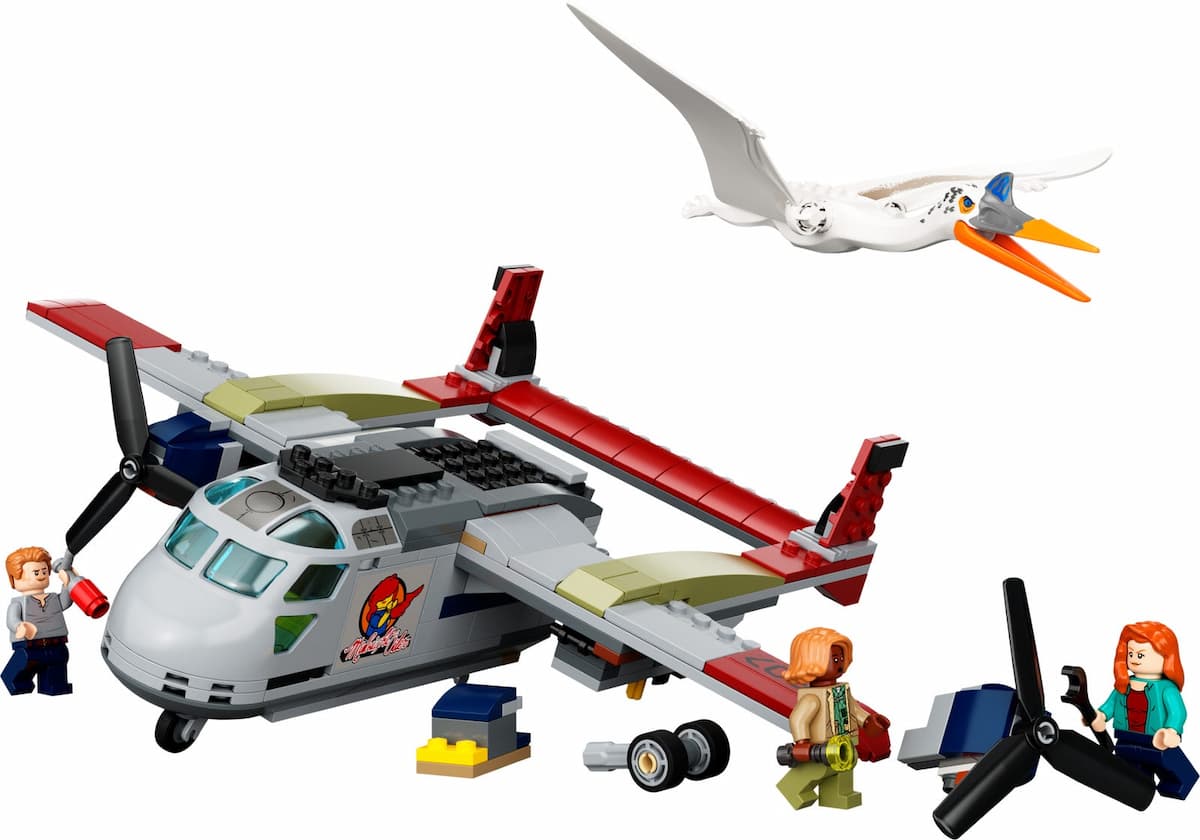 Quetzalcoatlus Plane Ambush LEGO set (#76947-1)