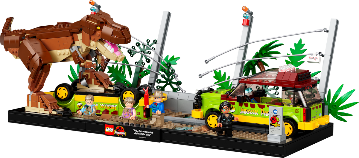 T. rex Breakout LEGO set (#76956-1)