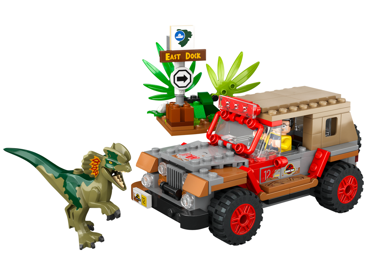 Dilophosaurus Ambush LEGO set (#76958-1)