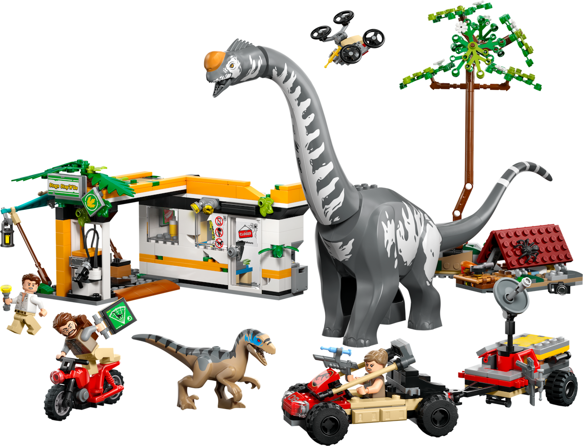Raptor & Titanosaurus Tracking Mission LEGO set (#76973-1)