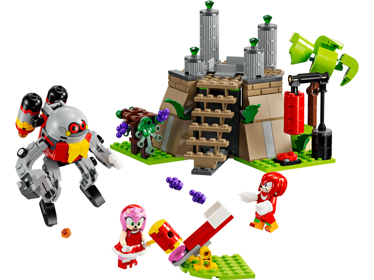 Knuckles and the Master Emerald Shrine LEGO set (#76998-1)