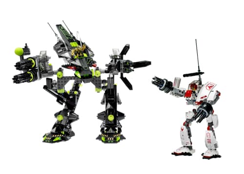 Bridge Walker vs. White Lightning LEGO set (#7713-1)